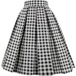 Stylish And Fashionable Long Cotton Chack Skirt - Image 2