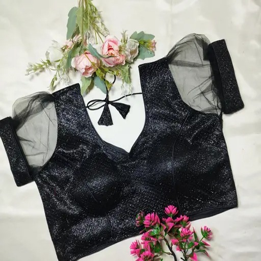 Advaxe Half sleeve net blouse For party wear - Image 1