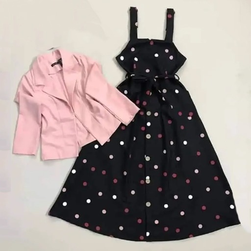 Advaxe Denim Style Stitched Kurti - Image 1